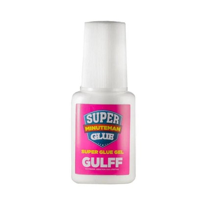 Gulff Minuteman Super Glue Żelowy Gel przeźroczysty super klej w żelu